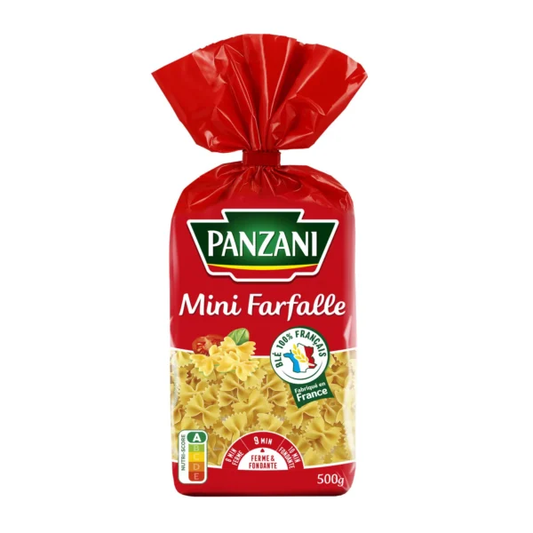 Mini Farfalle Panzani Pasta Palette 500G