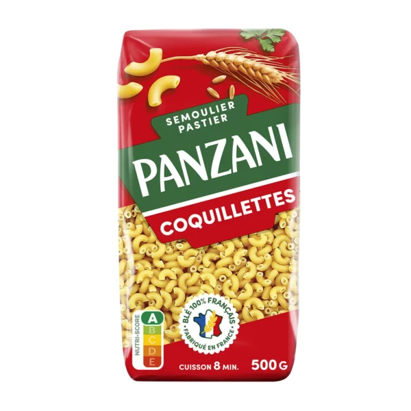 Panzani Coquillette Pasta Pallet 500G