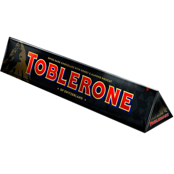 Toblerone black bar 100g